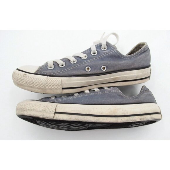 Converse Chuck Taylor All Star Low Top Canvas Shoes Womens 7 Star Stripe Lining - Picture 13 of 14